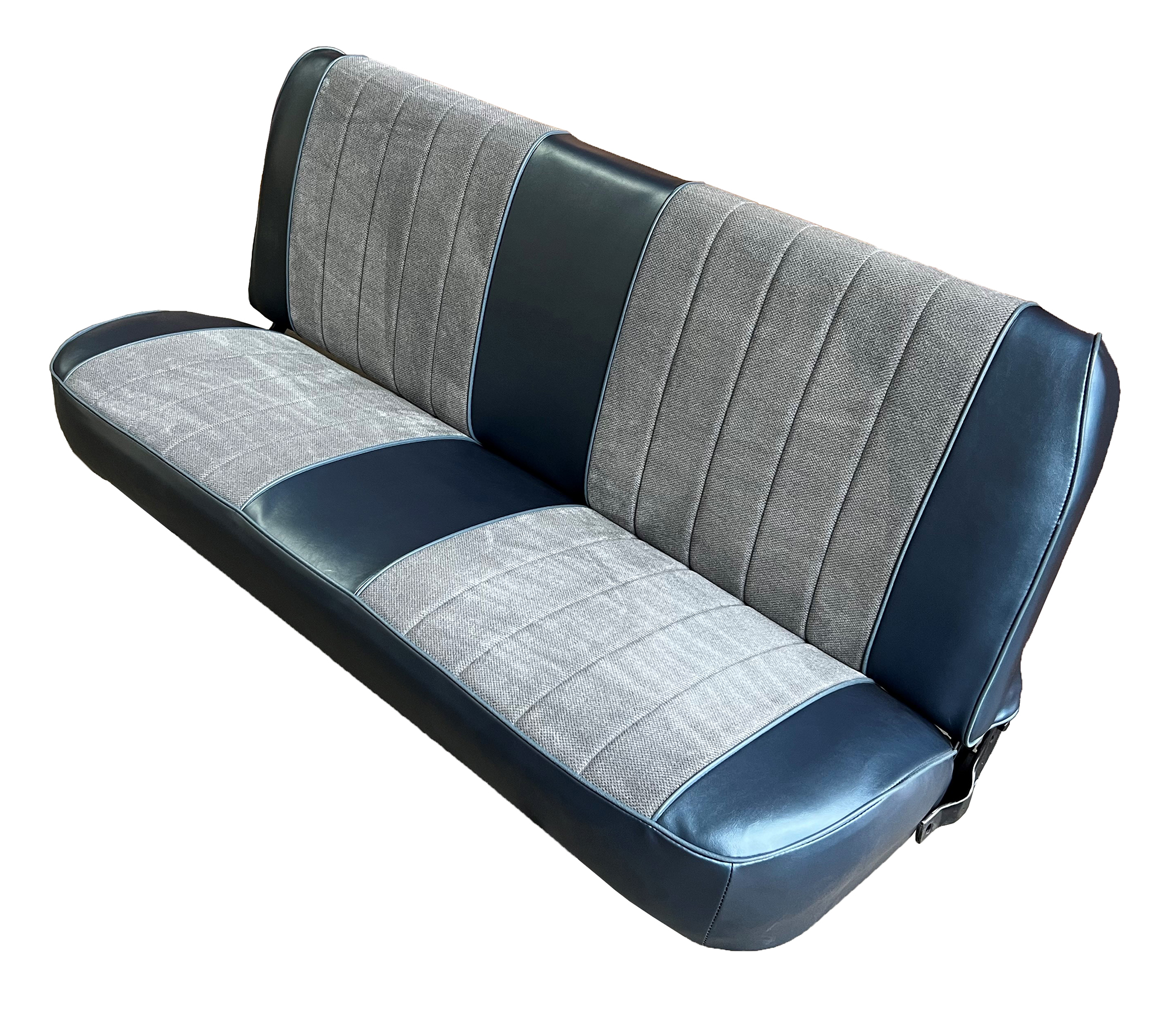 1986 Dodge D150 Std Cab Pickup Seat Upholstery Bench, Royal Blue